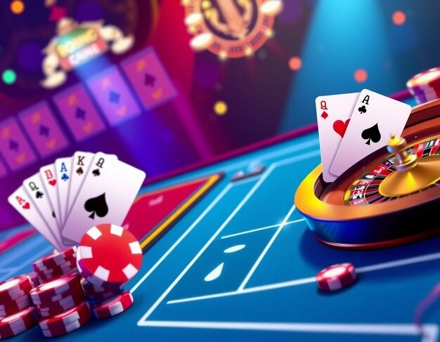 Gem Saviour dealer at blackjack table